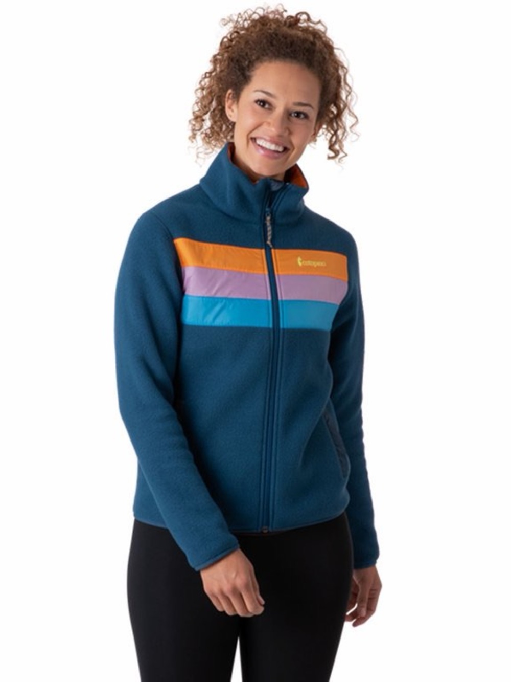 Cotopaxi Teca Fleece Full-Zip Jacket Women's sz Medium GUC Blue
